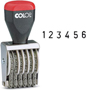 COLOP NUMERADOR MANUAL 6 BANDAS 5mm 05006
